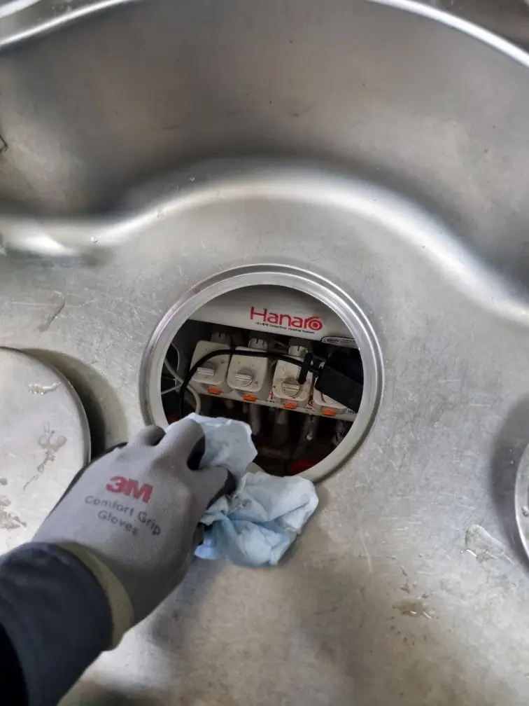 싱크대 배수구교체